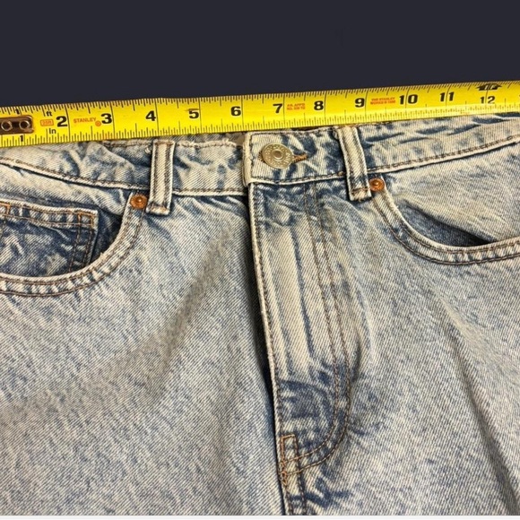 ZARA Join Life High Rise Mom Jeans Light Wash Denim | Size 4 / 36 - Picture 5 of 6
